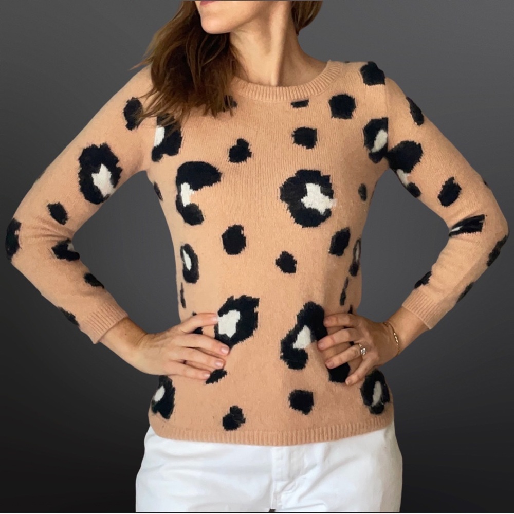 Leopard print angora sweater - Torn by Rony Kobo